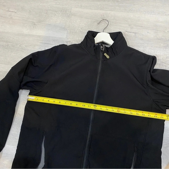 Men’s L Pepsi Performance Softshell Fleece Lined Black Jacket - Picture 6 of 16